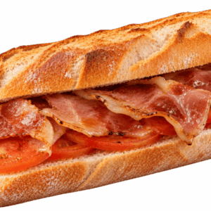 Baguette Jamón y Tomate