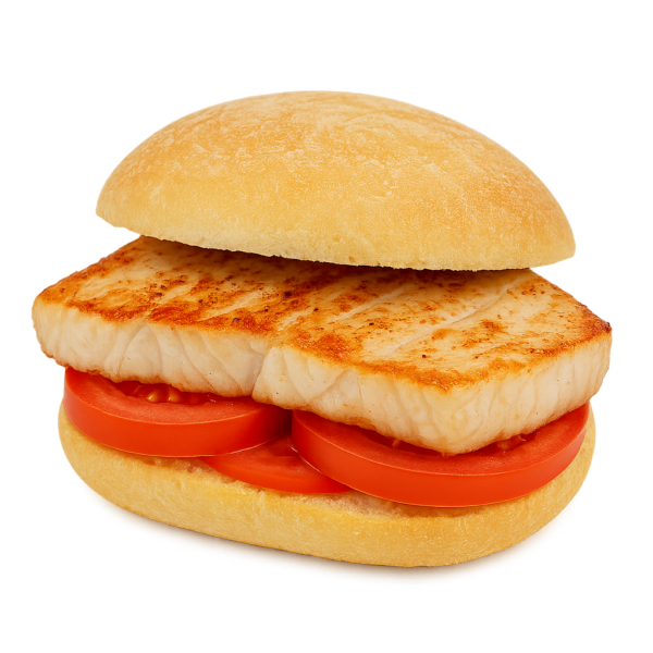 Mollete Mero fresco plancha
