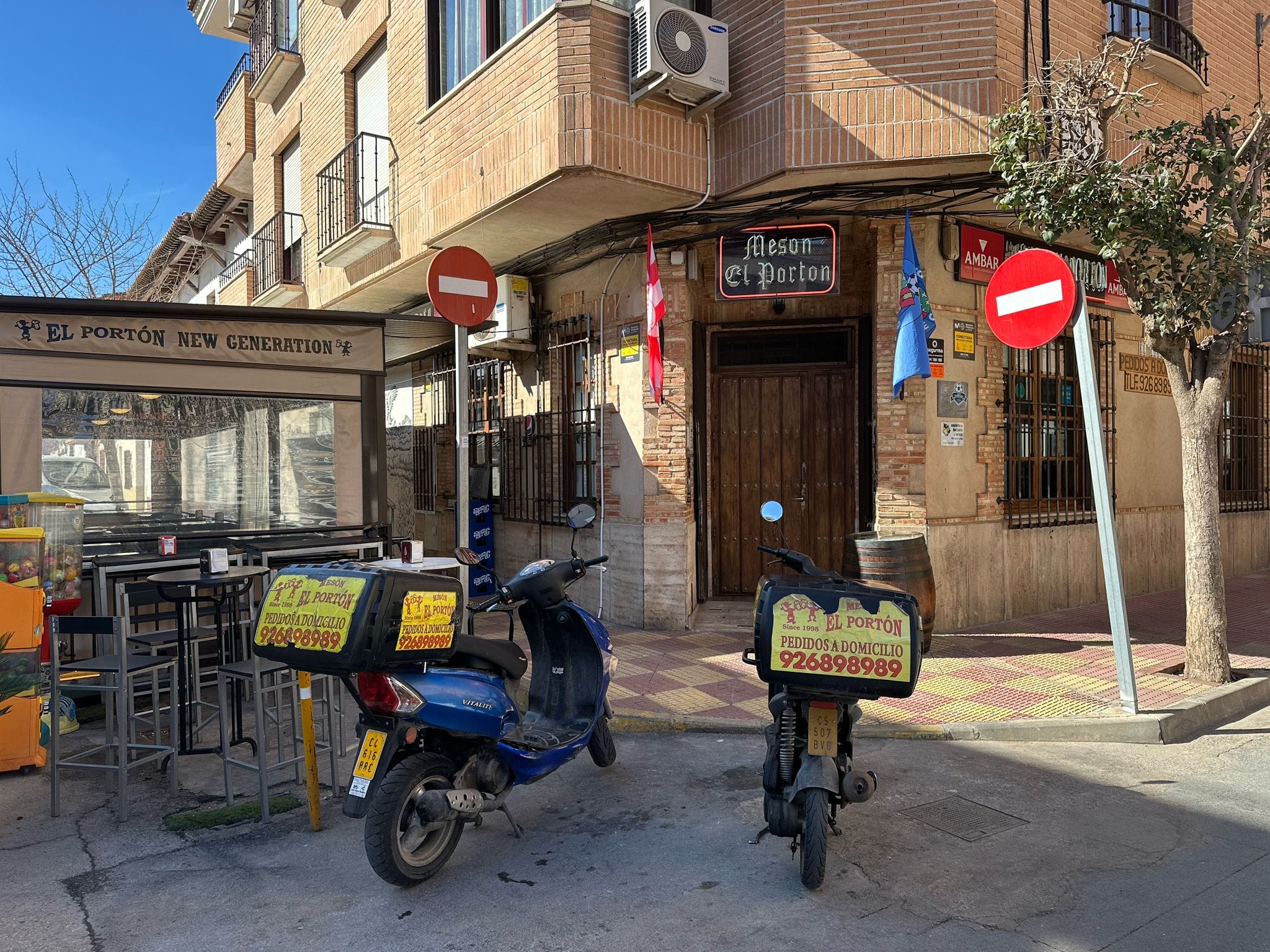 Mesón El Portón, hostelería y restauración en Villarrubia de los Ojos