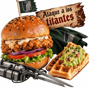Hamburguesa Ataque a los Titanes